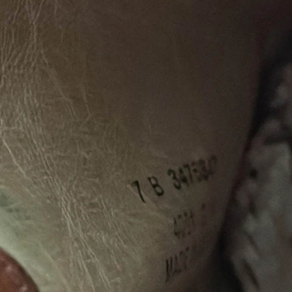 Frye sz 7 Phillip Riding boots cognac leather side zip great pre owned condition - Picture 10 of 10